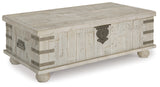 End table with built-in power strip and USB ports