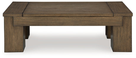 Rosswain coffee table open position