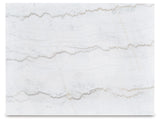 Close-up detail of natural marble top on Loyaska Coffee Table
