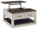 Darborn Coffee Table side view