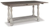 Havalance flip-top open showing expanded table surface