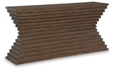 Hannodream sofa table head-on view