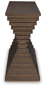Top down view of Hannodream sofa table