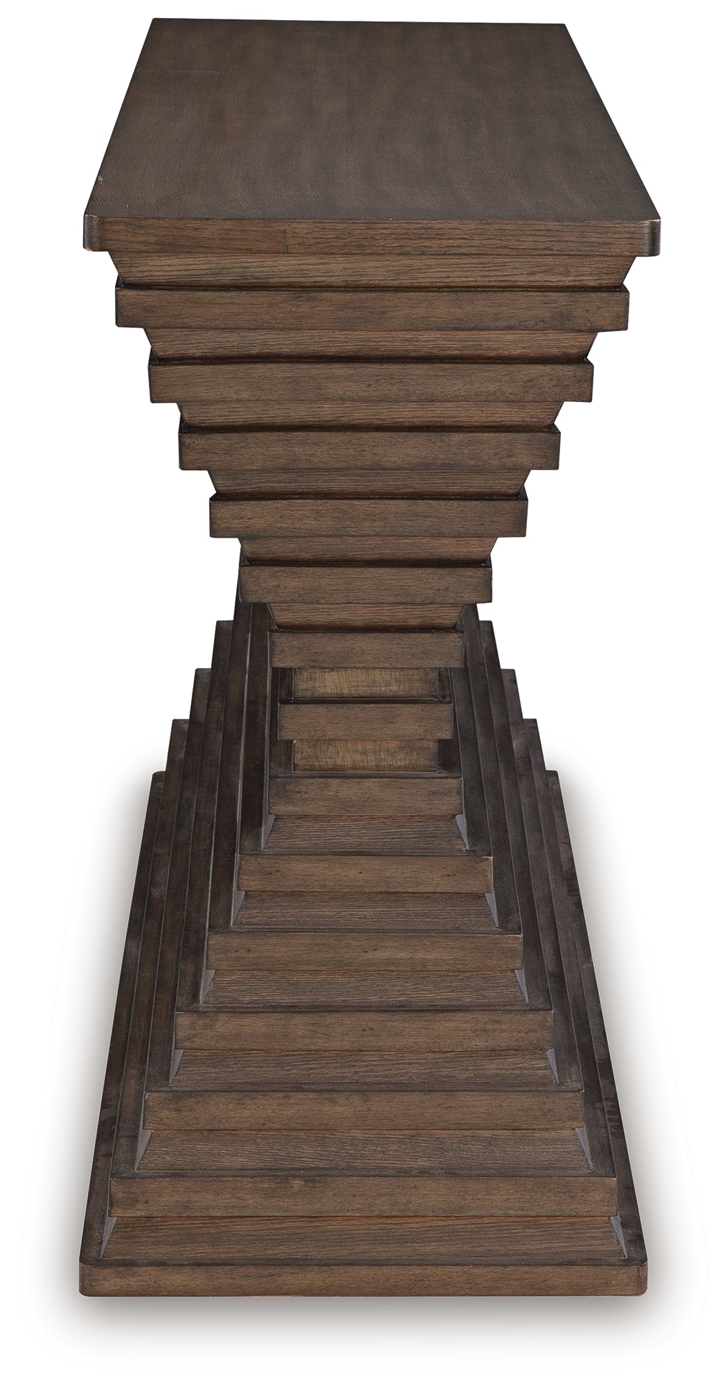 Top down view of Hannodream sofa table