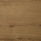 Brinstead Chairside End Table light brown oak finish close-up