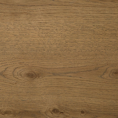 Brinstead Chairside End Table light brown oak finish close-up