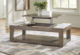 Detailed view of table leg design