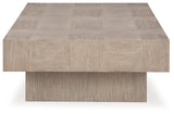 Top view of Jorlaina coffee table surface