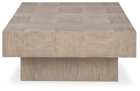 Top view of Jorlaina coffee table surface