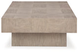 Jorlaina End Table side view