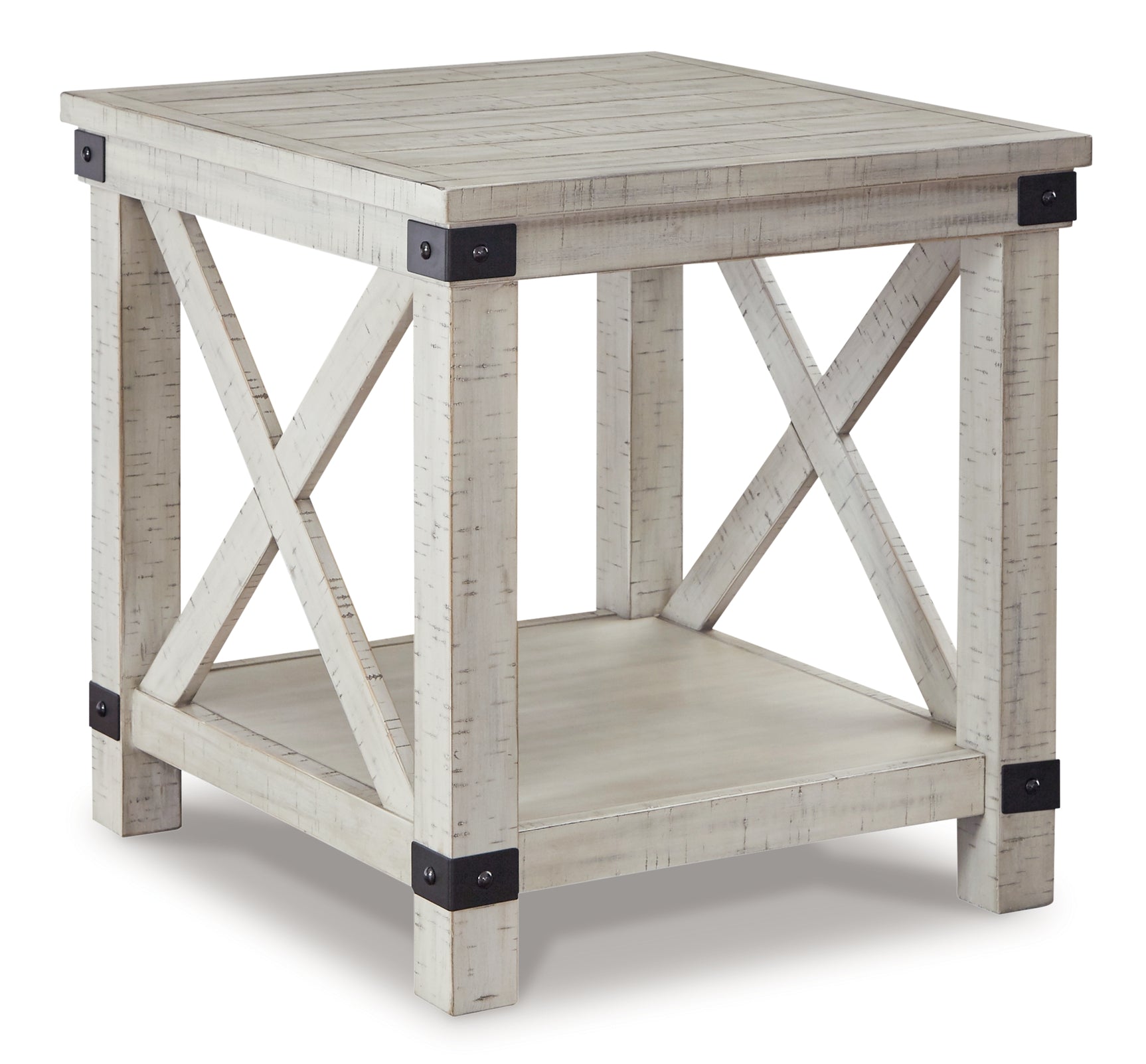 Top view of Carynhurst coffee table with dual lids