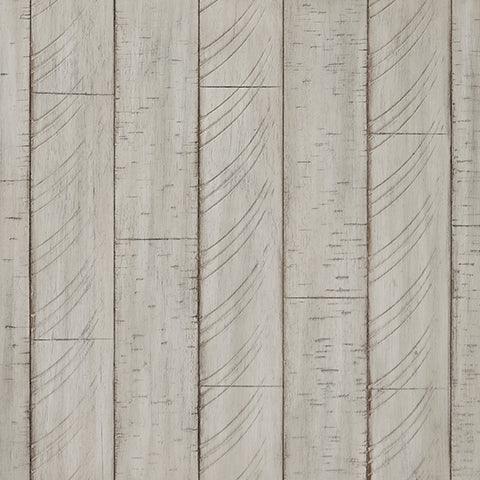 Finish detail of Carynhurst whitewash end table wood surface