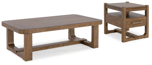 Cabalynn coffee table - side view