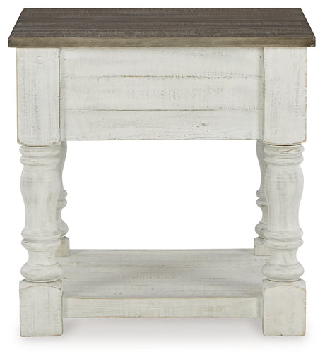 Havalance coffee table set arranged in living room