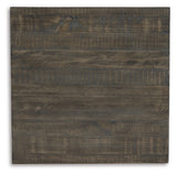Vintage distressed finish detail