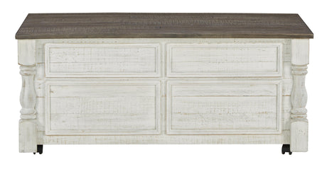 Rear view of Havalance Coffee Table