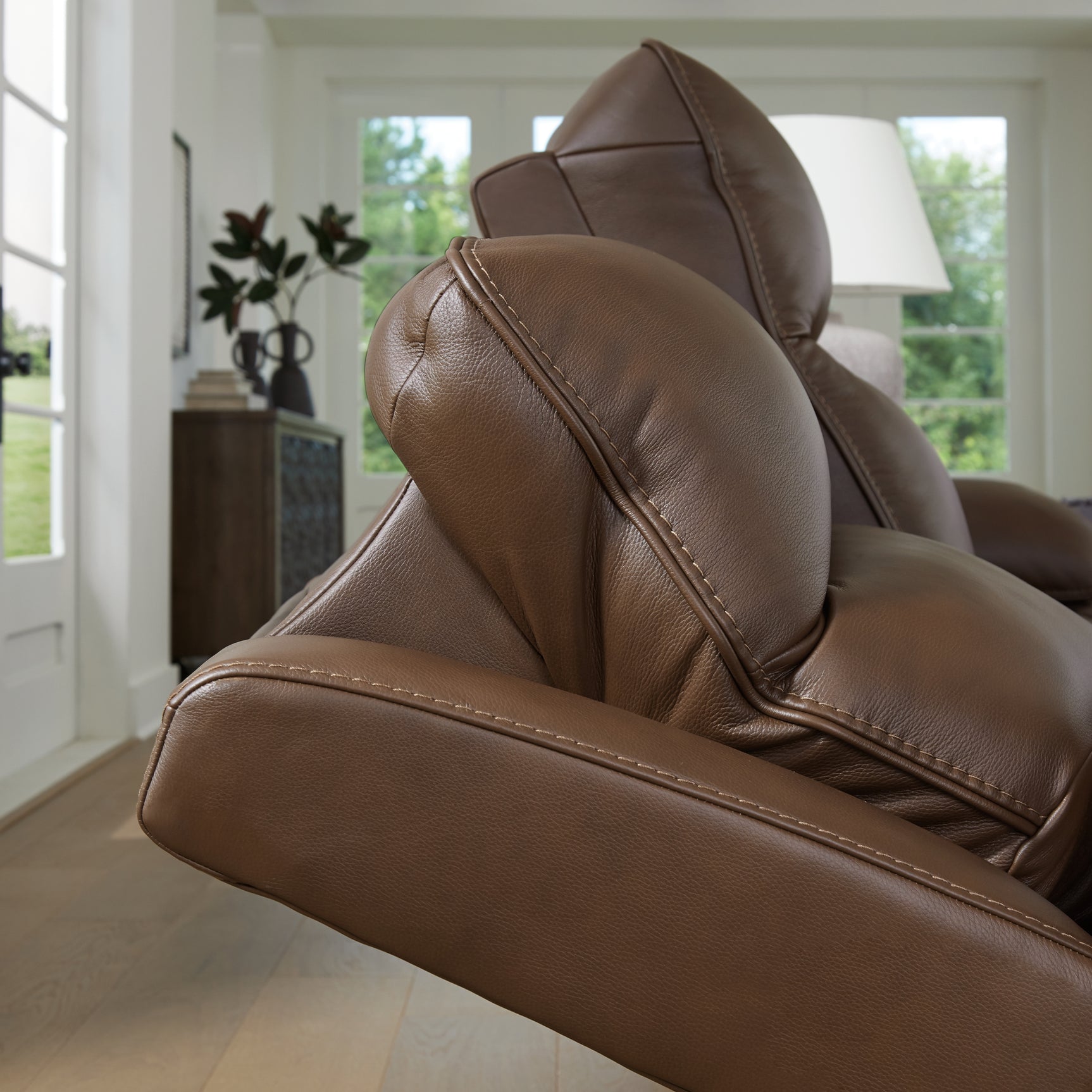VonRyan Tobacco Sofa and Loveseat