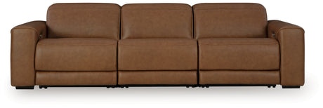 Modular sectional pieces arrangement