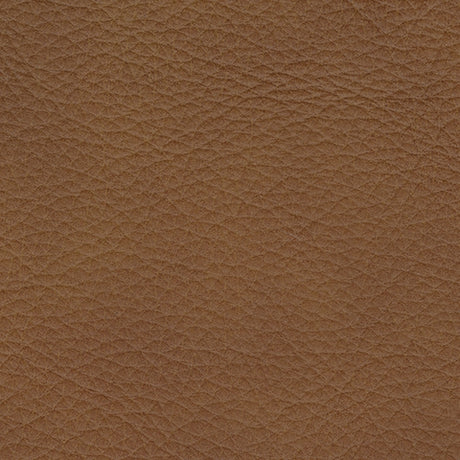 Material swatches showing top grain leather and faux leather upholstery