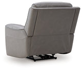 5Z-Comfort Coin Leather Power Recliner