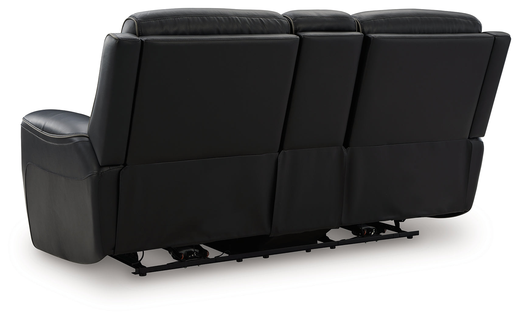 Back view of 5Z-Comfort Onyx Power Recliner Loveseat