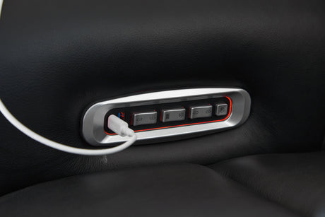 USB-C fast charging and USB-A port close-up