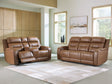 Knightington loveseat side view