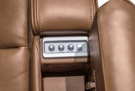 Another arm detail showing controls