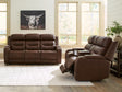 Knightington sofa side view reclining