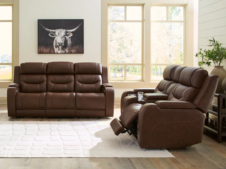 Knightington sofa side view reclining