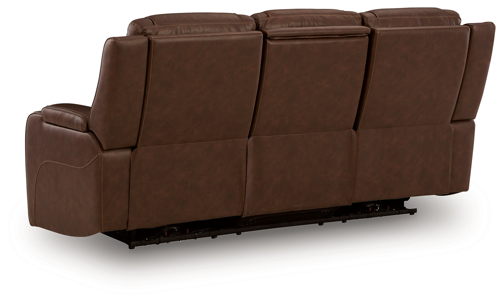 Back view of Knightington power reclining sofa