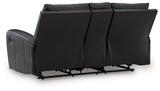 Glossmore Reclining Loveseat rear view