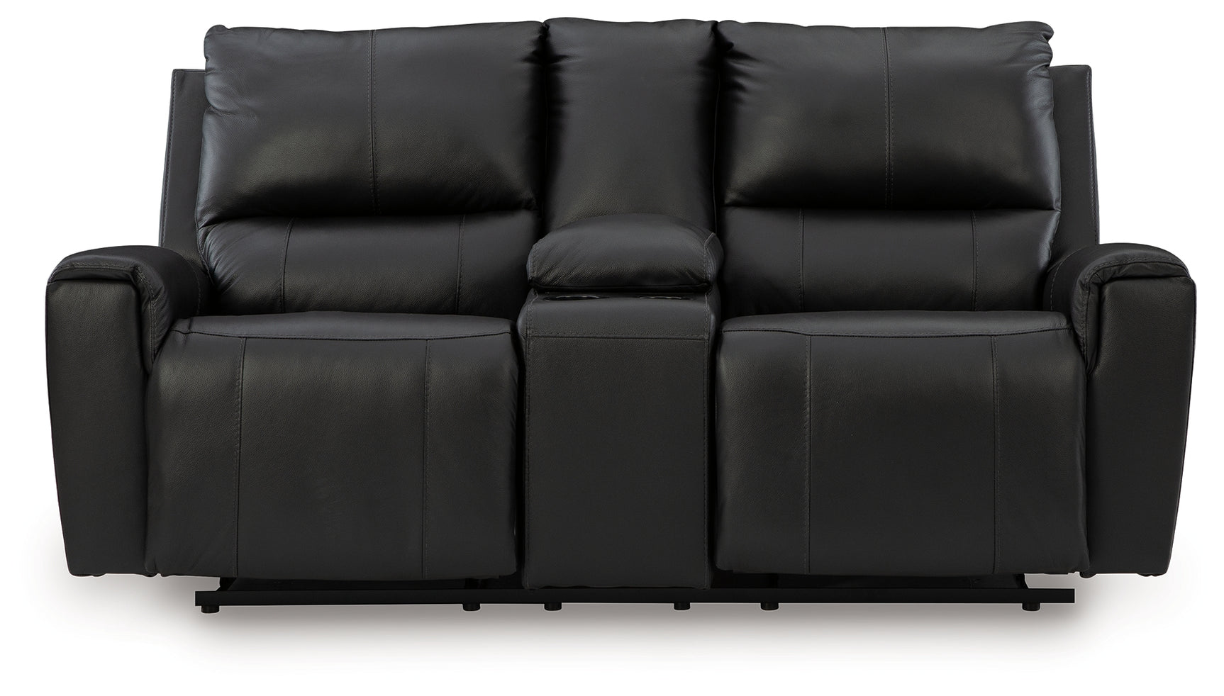 Glossmore Reclining Loveseat head-on view