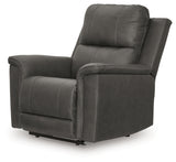 Bleckley Anchor Leather Power Recliner powered recline mechanism with USB port