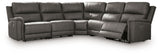 Bleckley Anchor sectional side angle showing power headrest