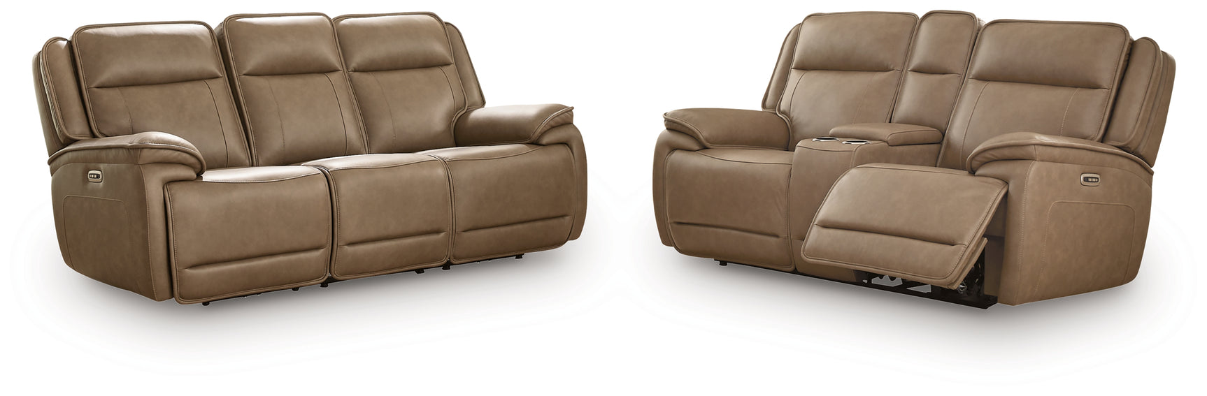 Glencroft Sahara Loveseat head-on view