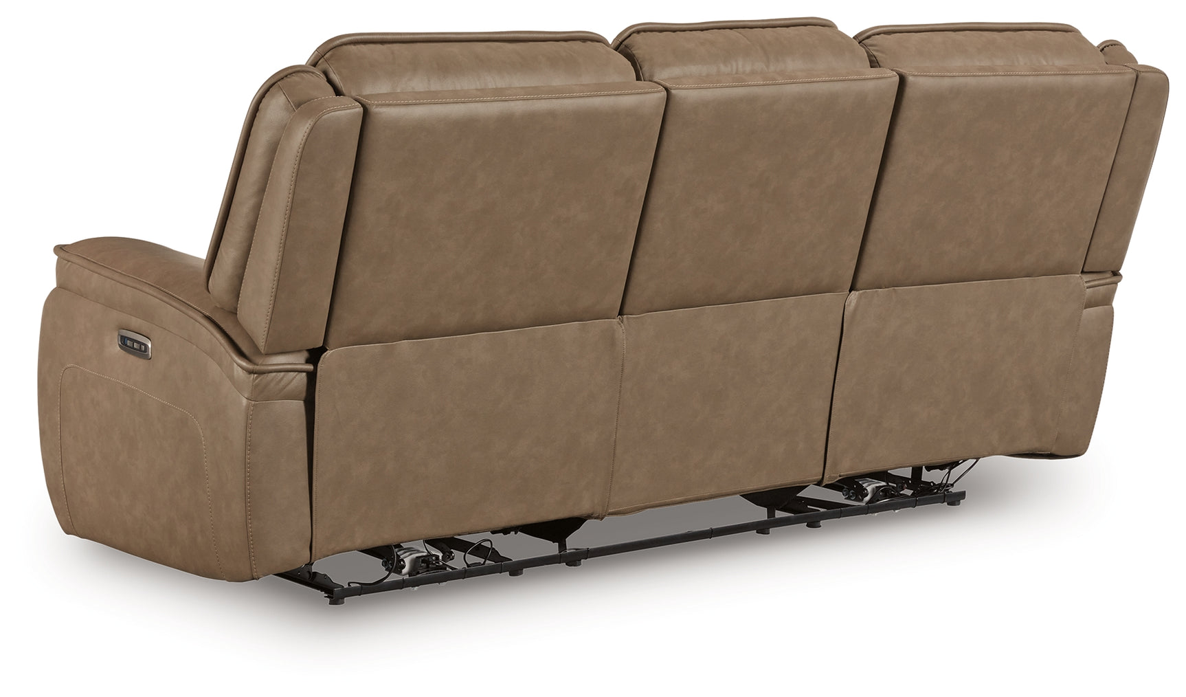 Head-on view of Glencroft Sahara Loveseat