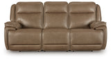 Glencroft Sahara Sofa angle open recline