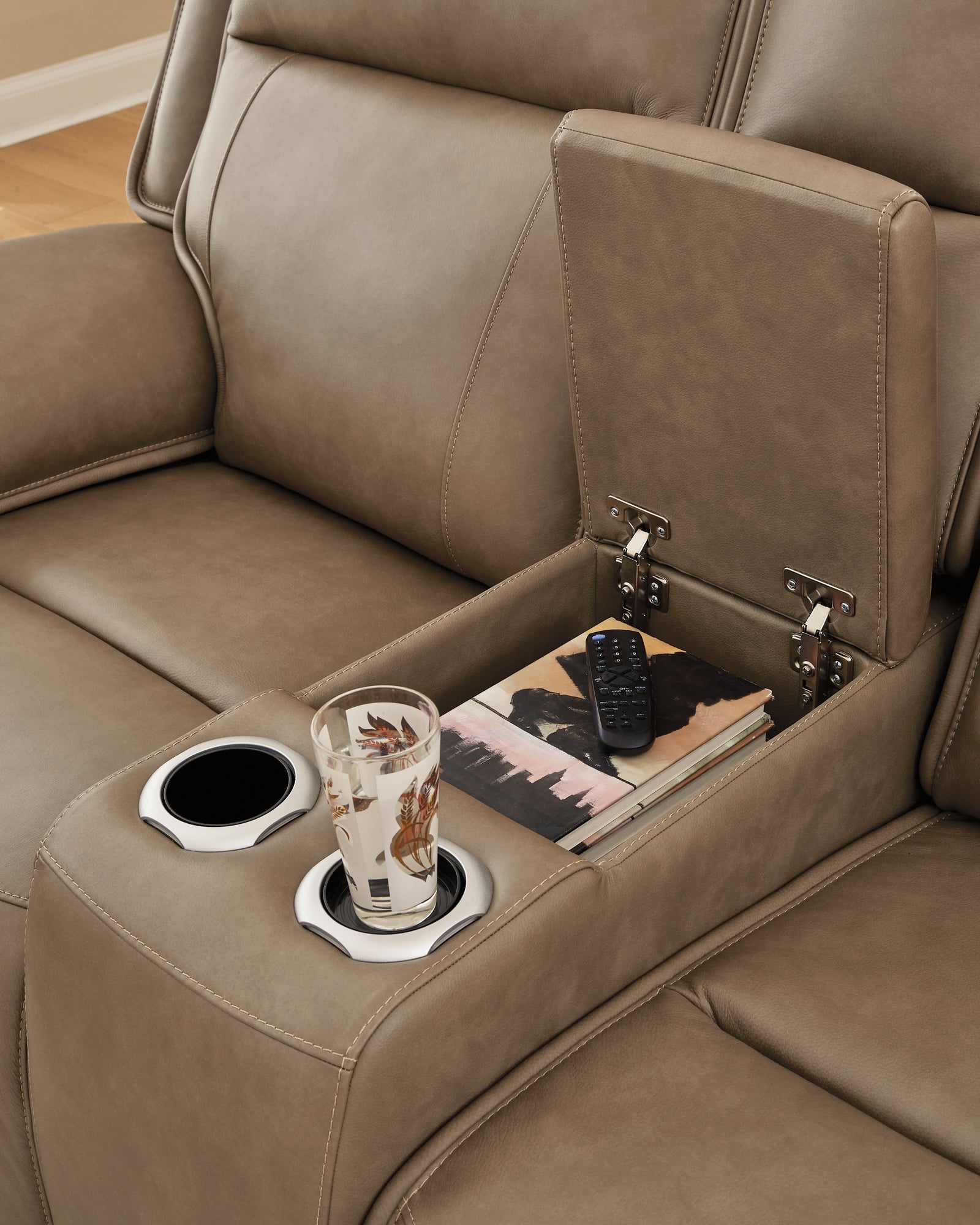 Glencroft Sahara Sofa and Loveseat