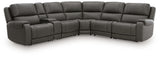 5Z Pittson sectional side view showing console storage