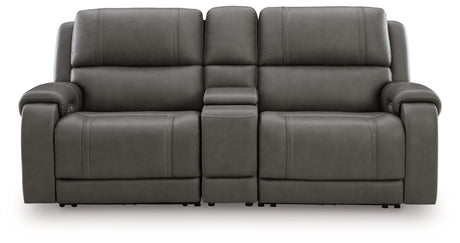 5Z Pittson sectional console storage open
