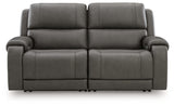 5Z Pittson sectional showing left-arm facing power recliner