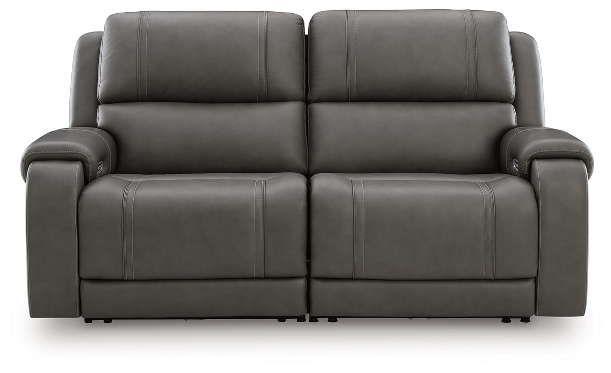 5Z Pittson sectional showing left-arm facing power recliner