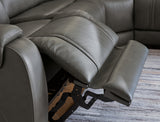 Extended footrest of power recliner