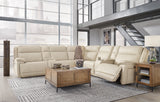 Sectional wedge and armless chair detail