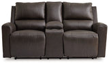 Boxmere loveseat head-on front view