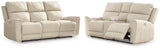 Dahlmoore Almond Sofa and Loveseat