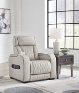 Boyington Gray Sofa, Loveseat and Recliner