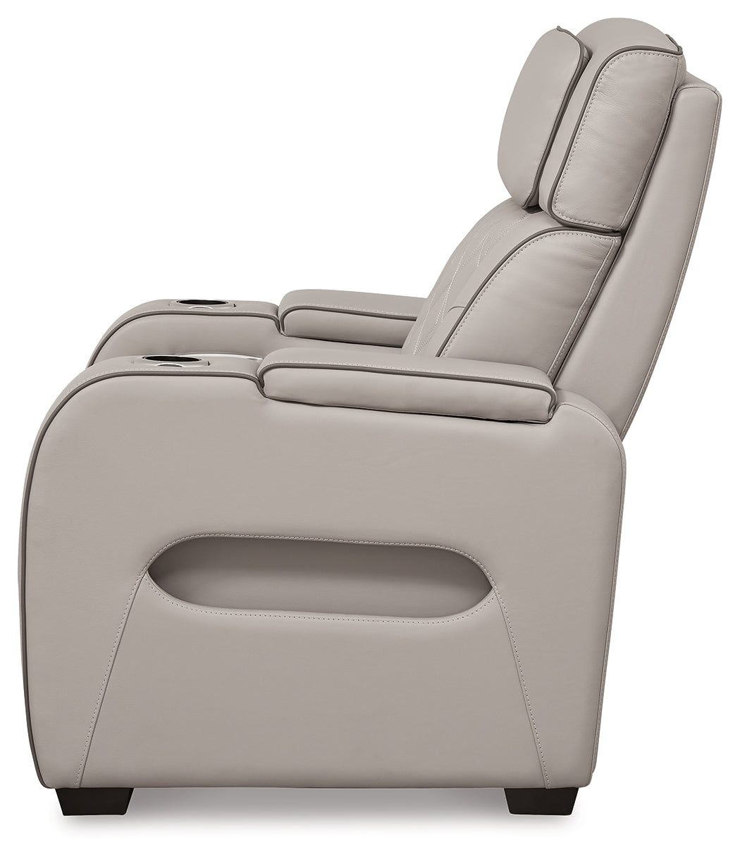 Boyington Gray Sofa, Loveseat and Recliner