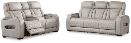 Close-up of Boyington Sofa diamond-stitched upholstery